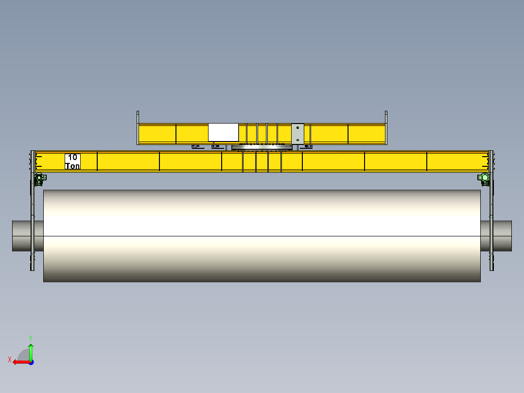 “电动纸卷提升梁 10t-1.snapshot.2后视图