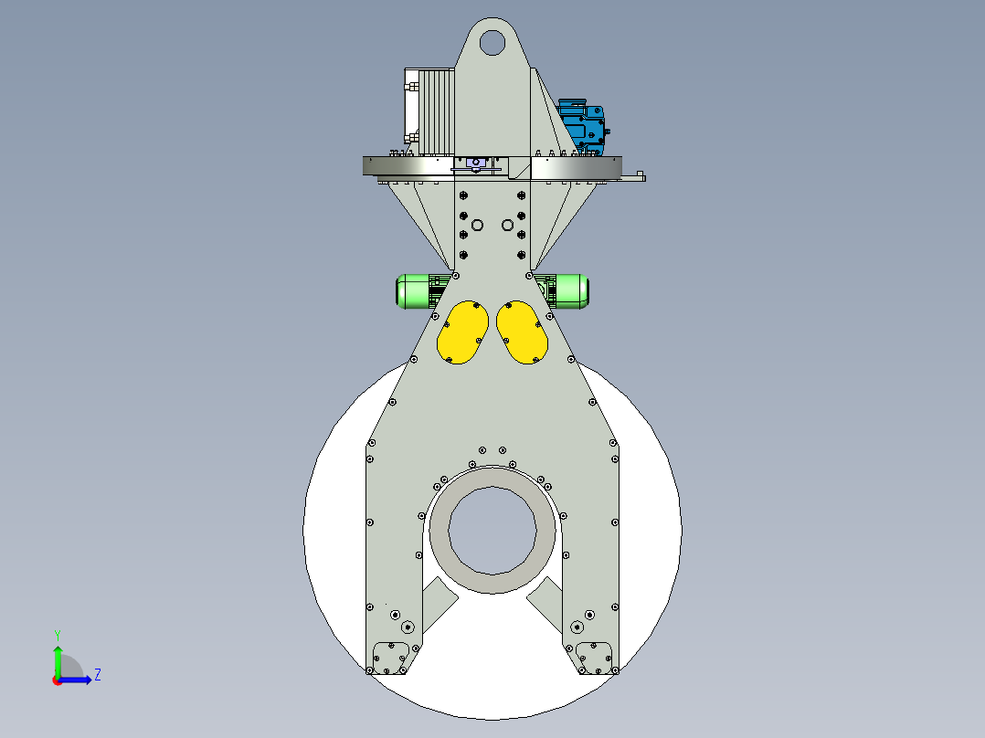 “电动纸卷提升梁 10t-1.snapshot.2左视图