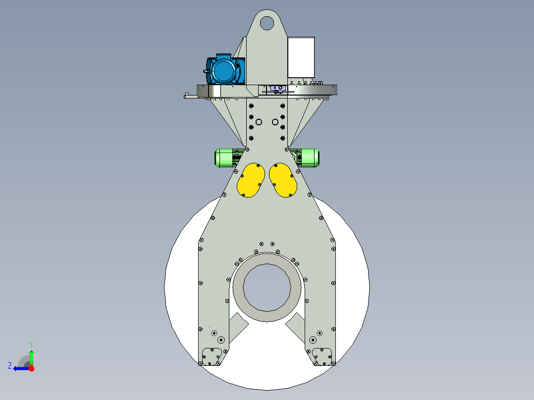“电动纸卷提升梁 10t-1.snapshot.2右视图