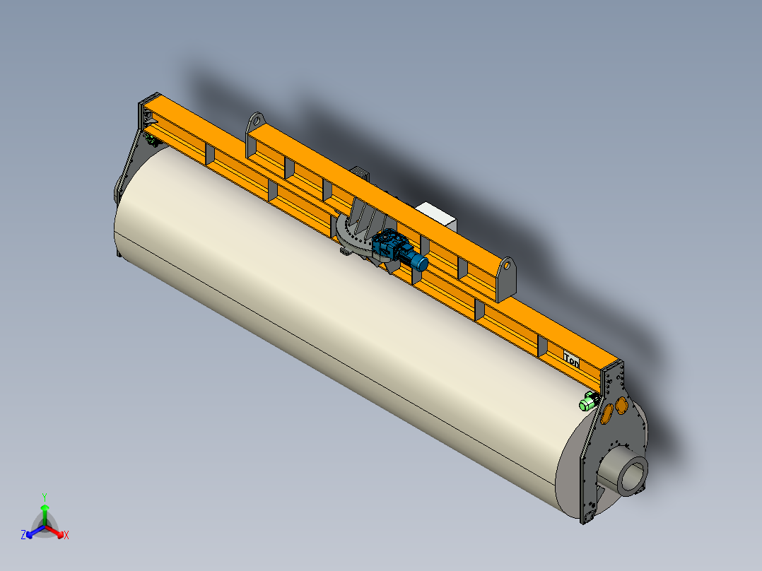 “电动纸卷提升梁 10t-1.snapshot.2正等轴测图