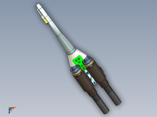 双出丝焊枪俯视缩略图