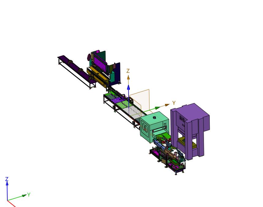 钣金面板冲压成型设备