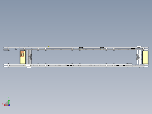 框架循环输送线设计后视缩略图