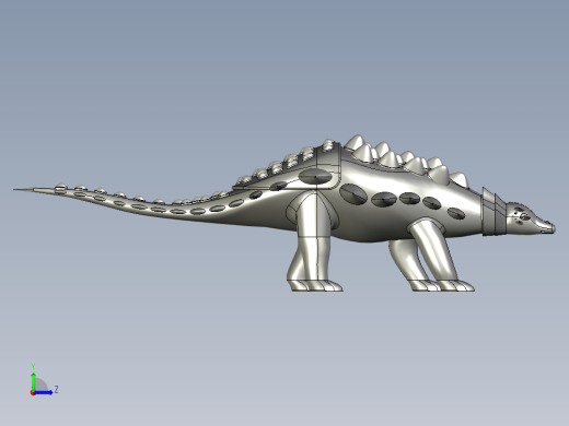 恐龙(7)左视缩略图