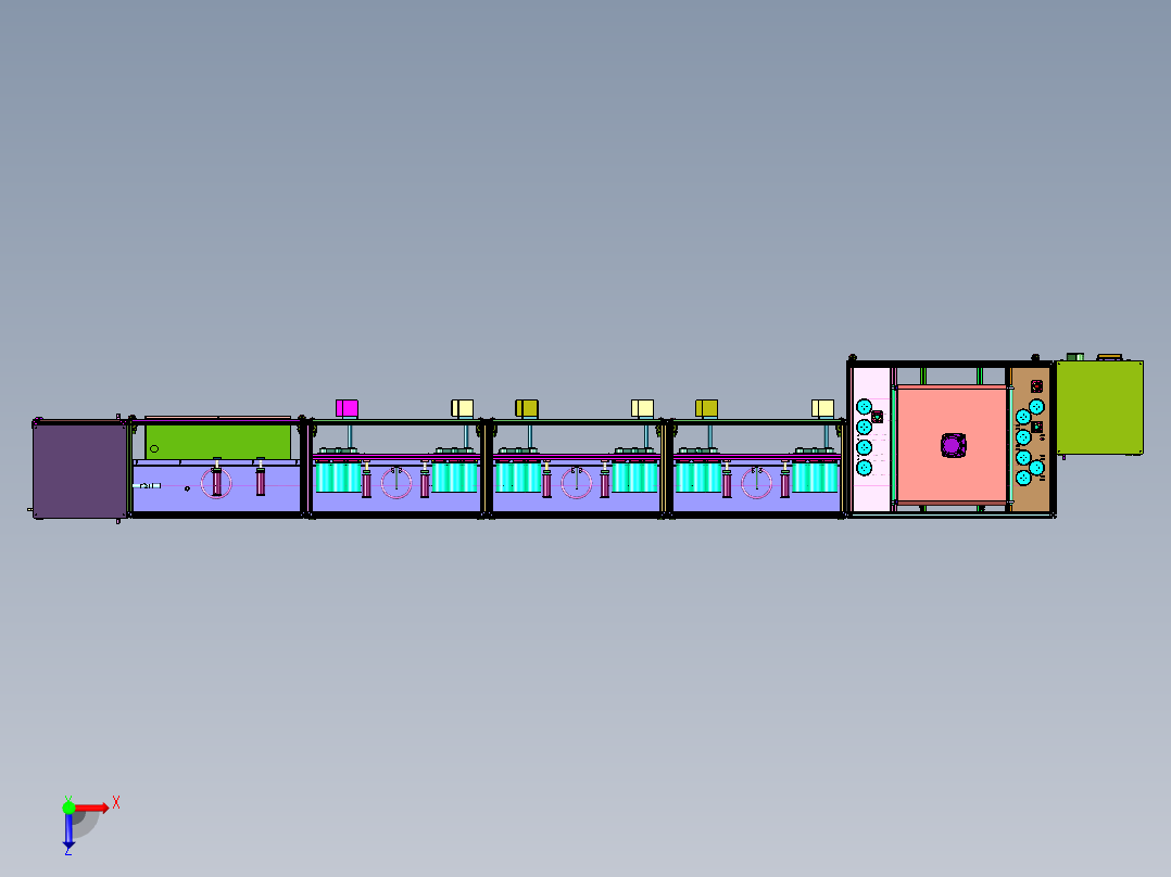 纤维低温溶液的高效纺丝制备俯视图