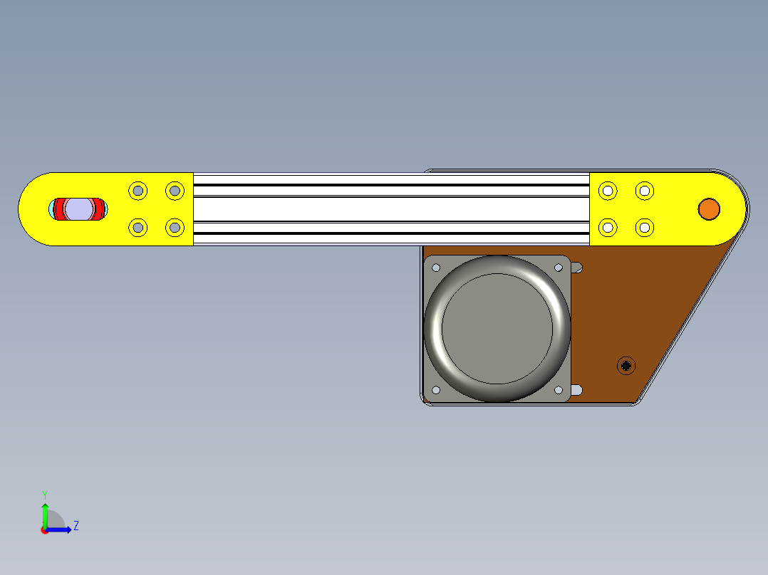 标准平皮带04左视图
