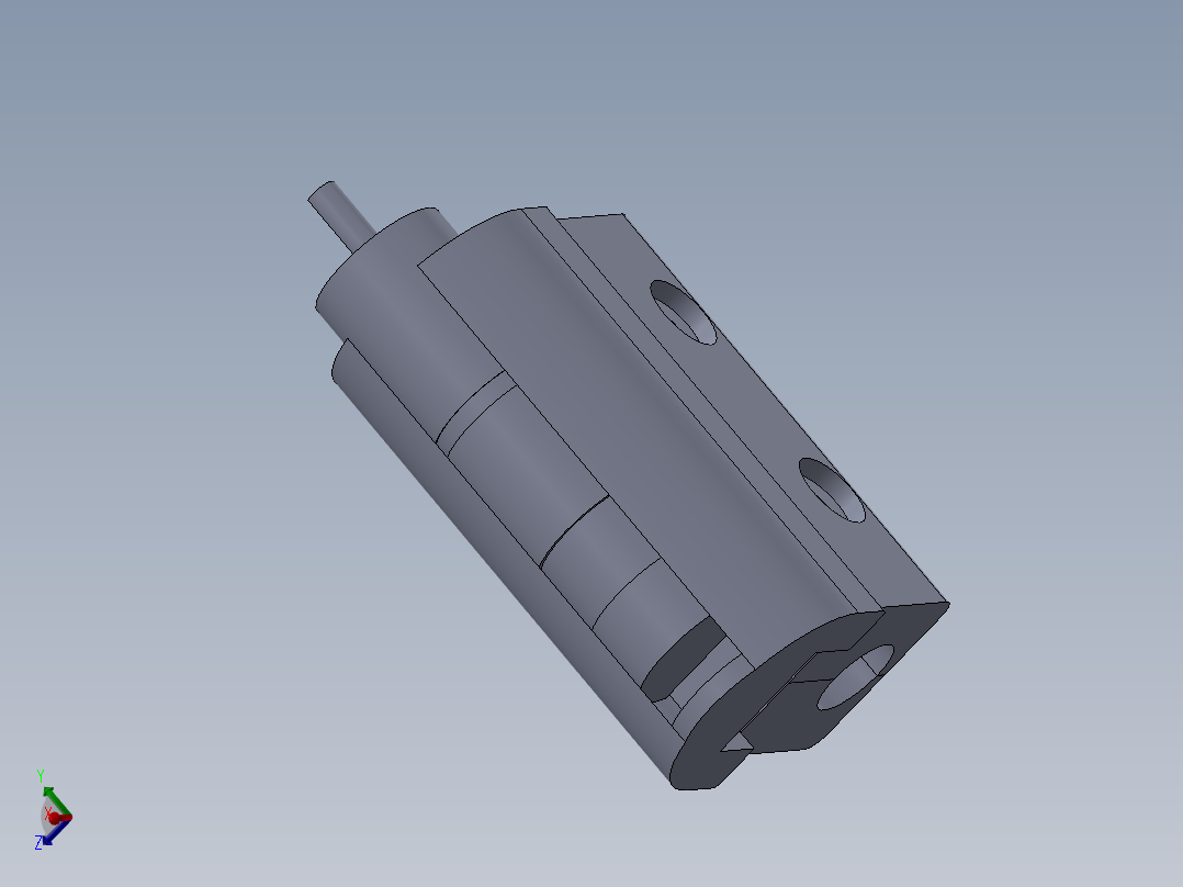 PG36 轮椅直流电机支架