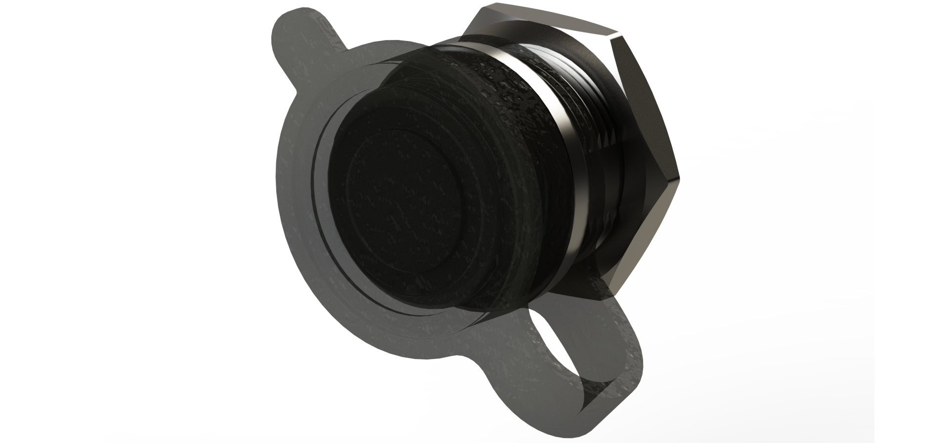 航空连接器GX16 M16防水对接背螺母公母插头插座2针&amp; 3针&amp; 4针