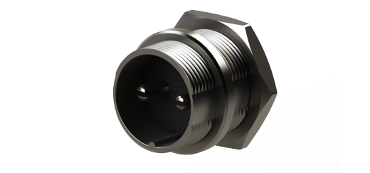 航空连接器GX16 M16防水对接背螺母公母插头插座2针&amp; 3针&amp; 4针缩略图