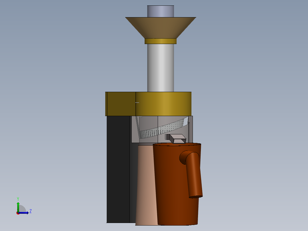 榨汁机2-12左视图