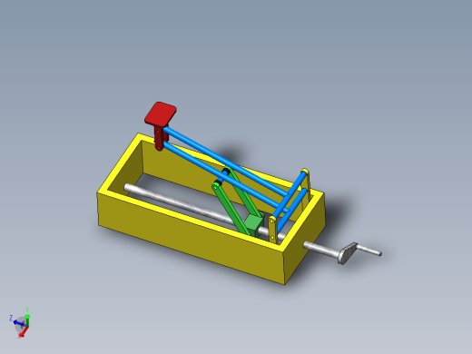 螺旋千斤顶机构设计