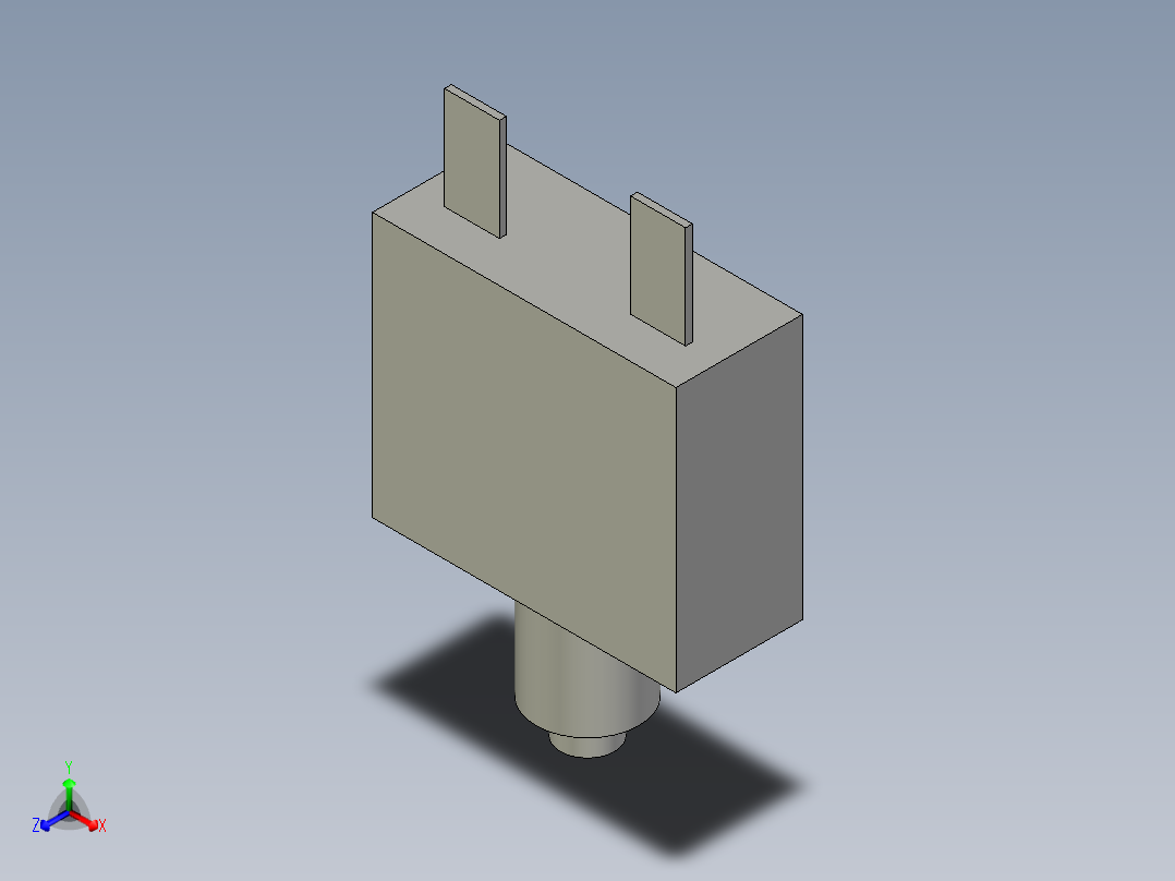 W54-XB1A4A10-20正等轴测图