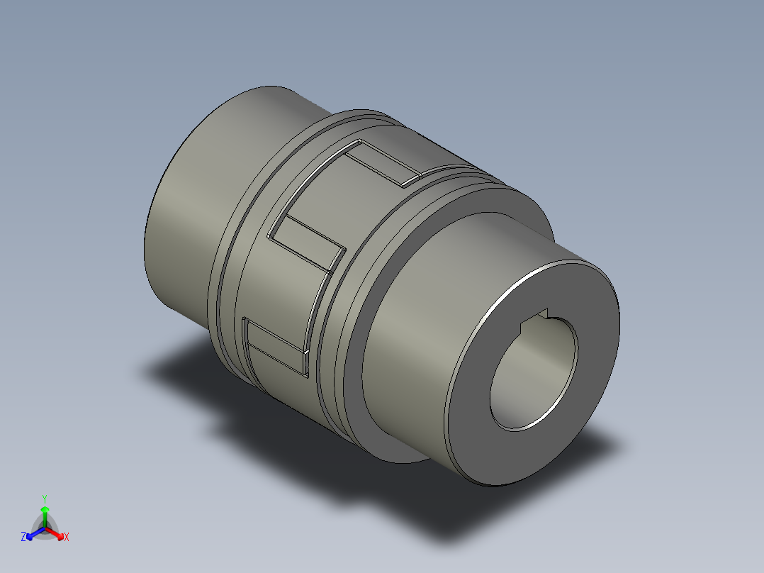 ZDSB-02-14LYXL联轴器LYXL4主视图