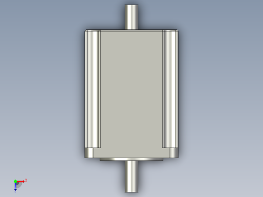 X雷塞57CM23-SZ-76步进电机俯视缩略图