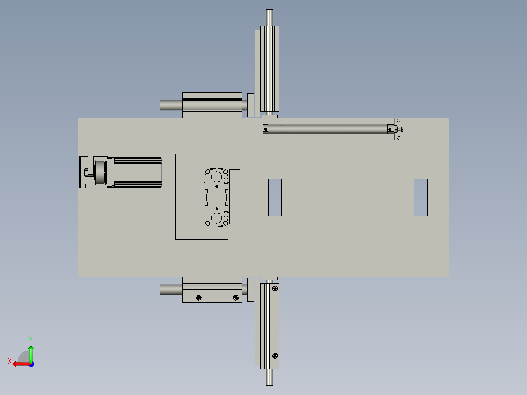 三合一升降总成5后视图
