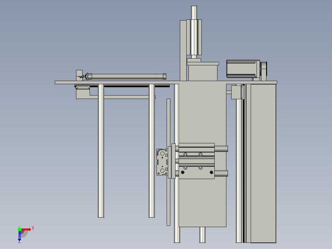 三合一升降总成5俯视图