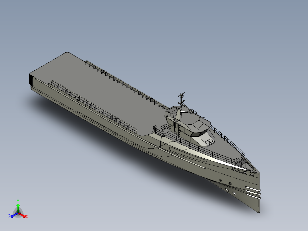 水上高速客运航线的船型与高速船