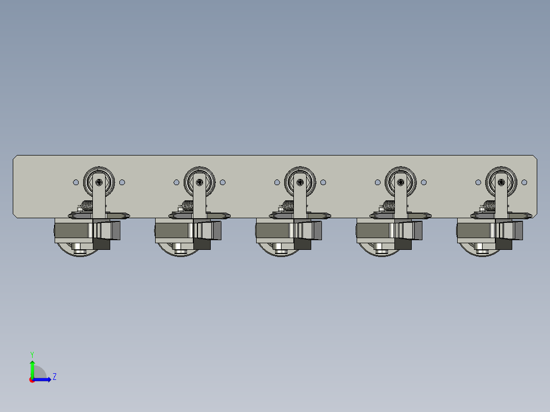 XMGCRRB0202-C4-000退扣组件左视图