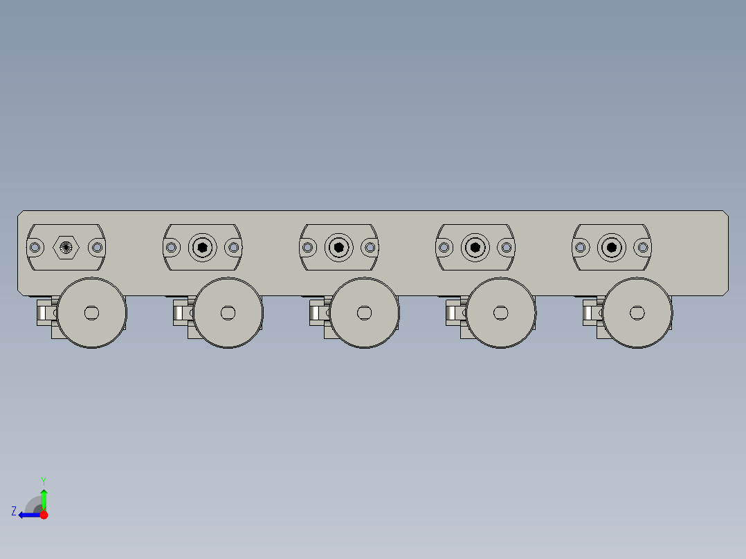 XMGCRRB0202-C4-000退扣组件右视图