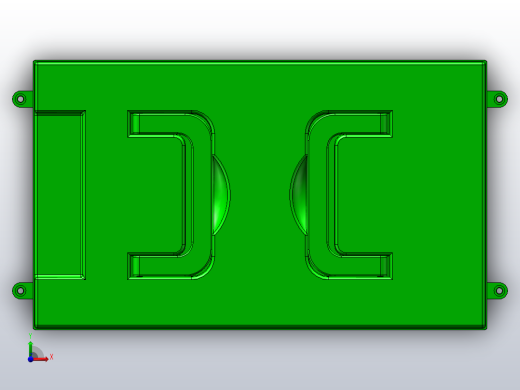 塑料电池盒48V20A塑料组件前视缩略图