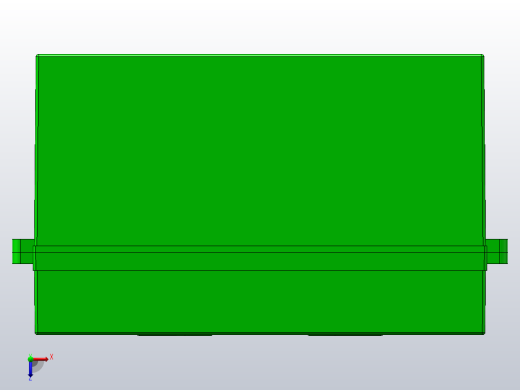 塑料电池盒48V20A塑料组件俯视缩略图