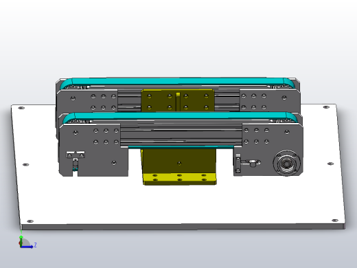 双皮带输送带，带张紧调节