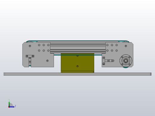 双皮带输送带，带张紧调节左视缩略图