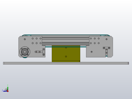 双皮带输送带，带张紧调节右视缩略图