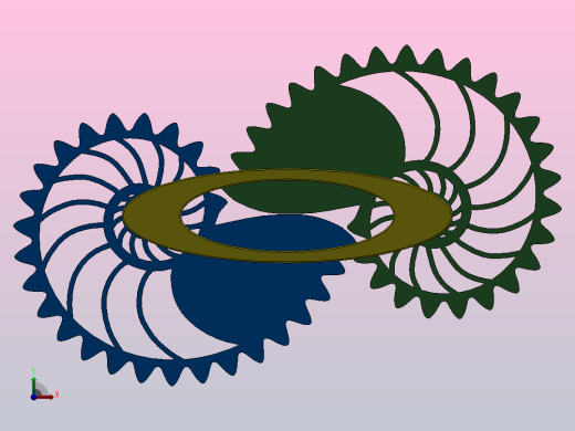 鹦鹉螺齿轮前视缩略图