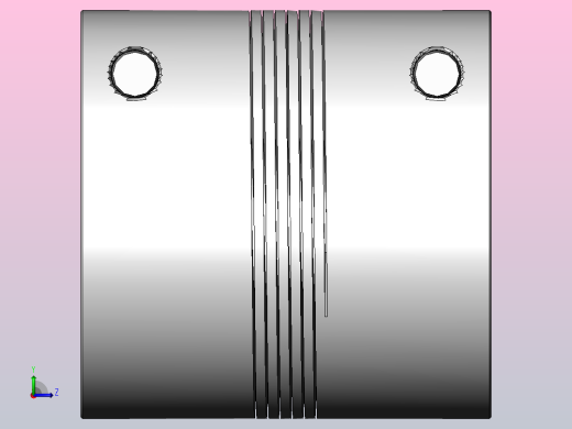 LK2系列 夹紧螺丝固定平行式联轴器[SLK2-C200]左视缩略图