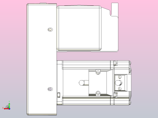 皮带直线轴半封闭可选导轨TPA-HNB-105D-90-L850-LP-Y-P20-N3后视缩略图