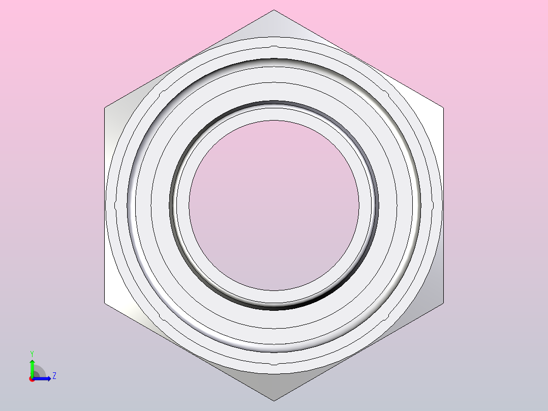 标准液压接头1EA46-16-16左视图