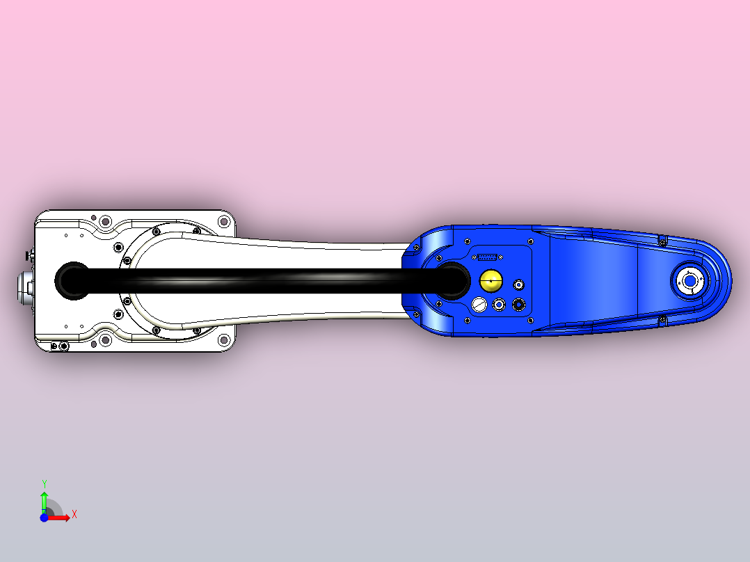 机器人SR6-3D图前视图
