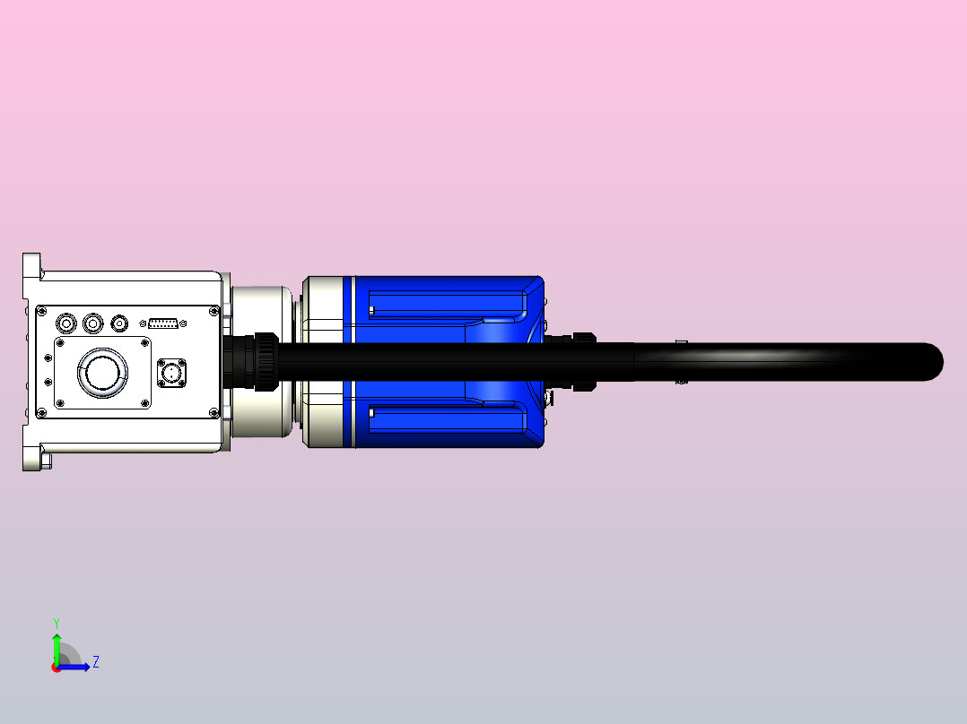 机器人SR6-3D图左视图