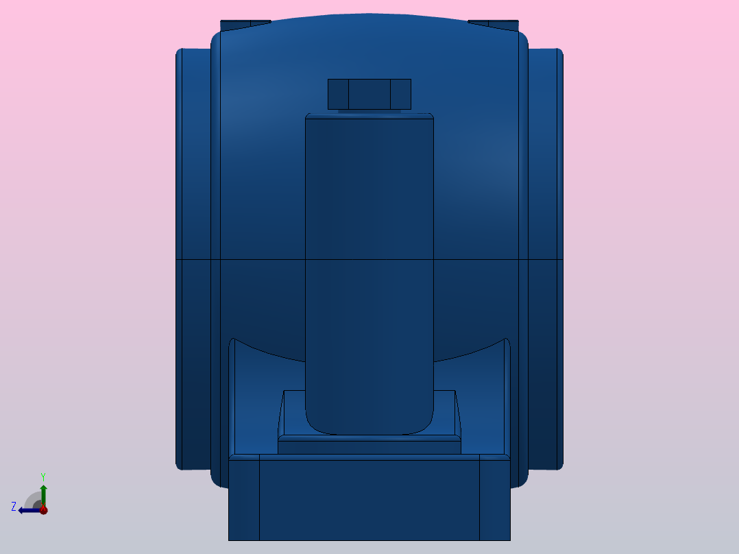 SN500系列[SN513-SSN513]轴承右视图