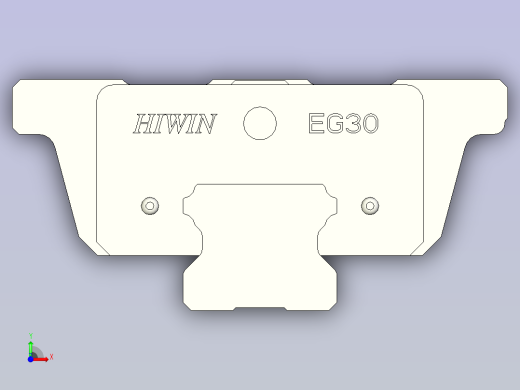 上银导轨 EGW30SA前视缩略图