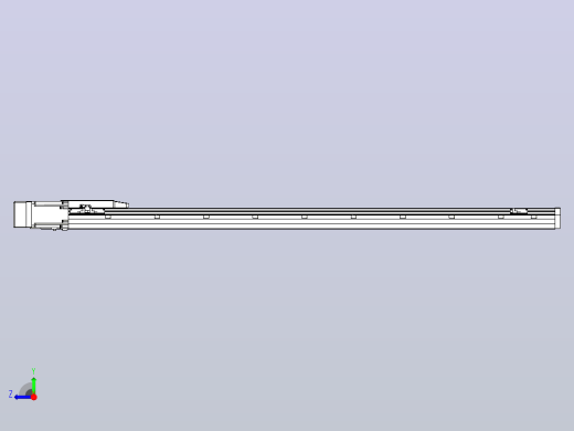 滚珠丝杠直线轴内置导轨TPA-GCR-170-2510C-L1300-ML-M75-N3右视缩略图