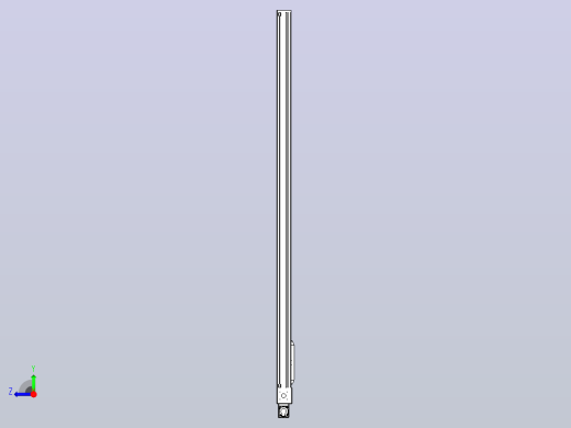 伺服电机集成皮带传动直线执行器TPA-OCB-140-256-L2650-MR-P75-N3右视缩略图