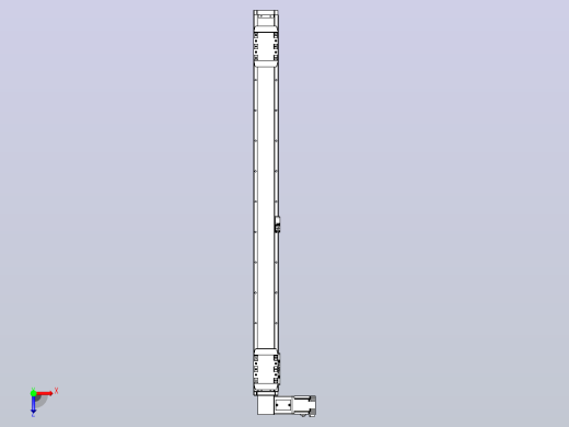 皮带直线轴双滑块型TPA-GCBS-80-P60-L450-DL-M20-N3俯视缩略图