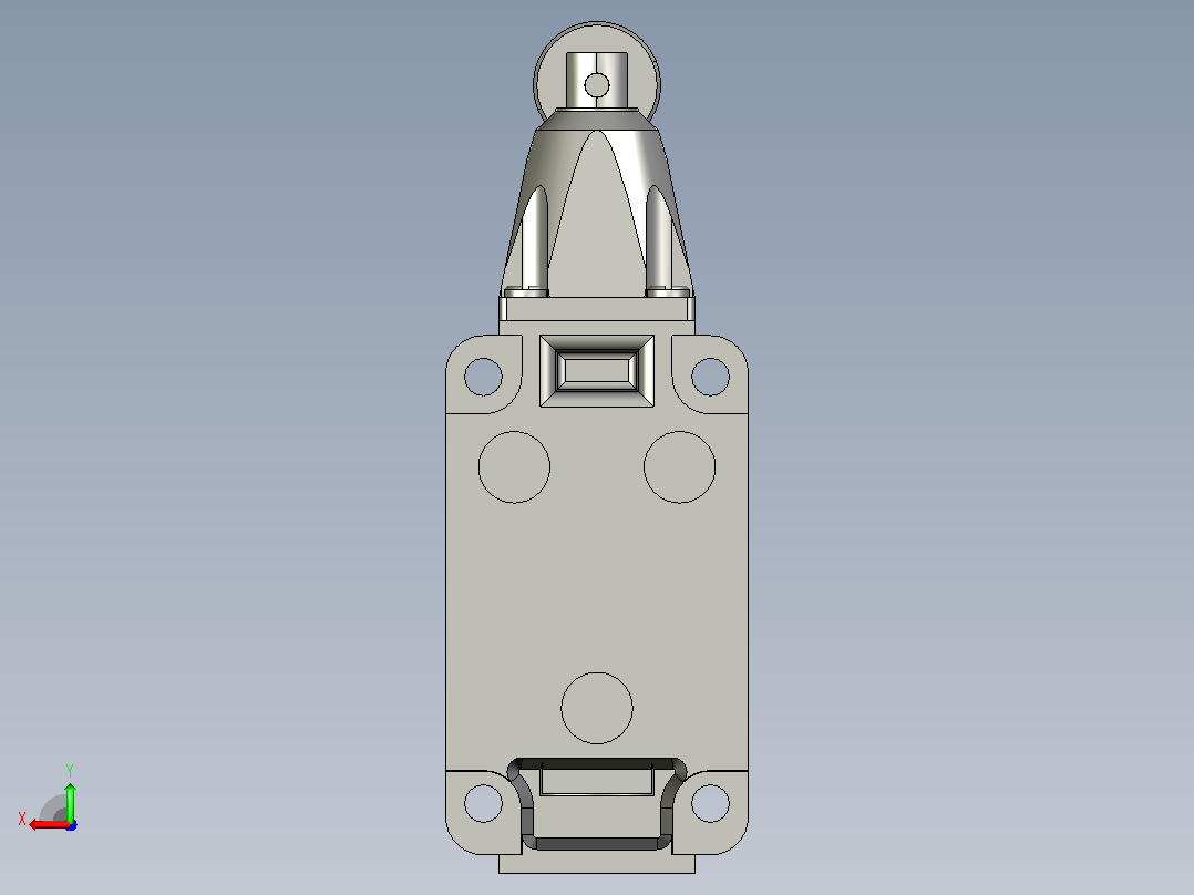 行程开关传感器TZ-5102后视图