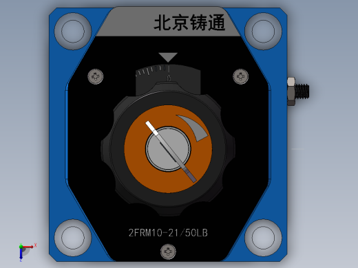 2FRM10 二通流量控制阀俯视缩略图