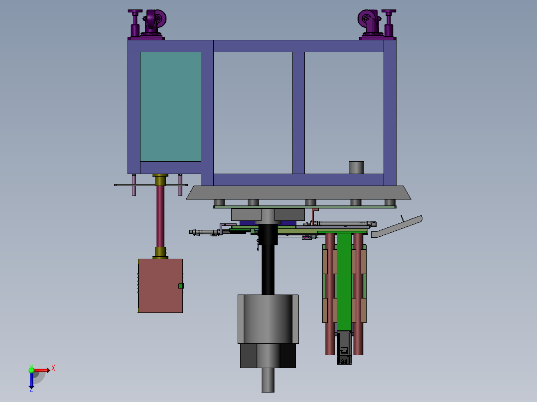 攻外牙_倒角_一体机俯视图