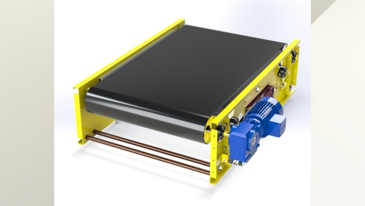 solidworks 皮带线组件、皮带机缩略图