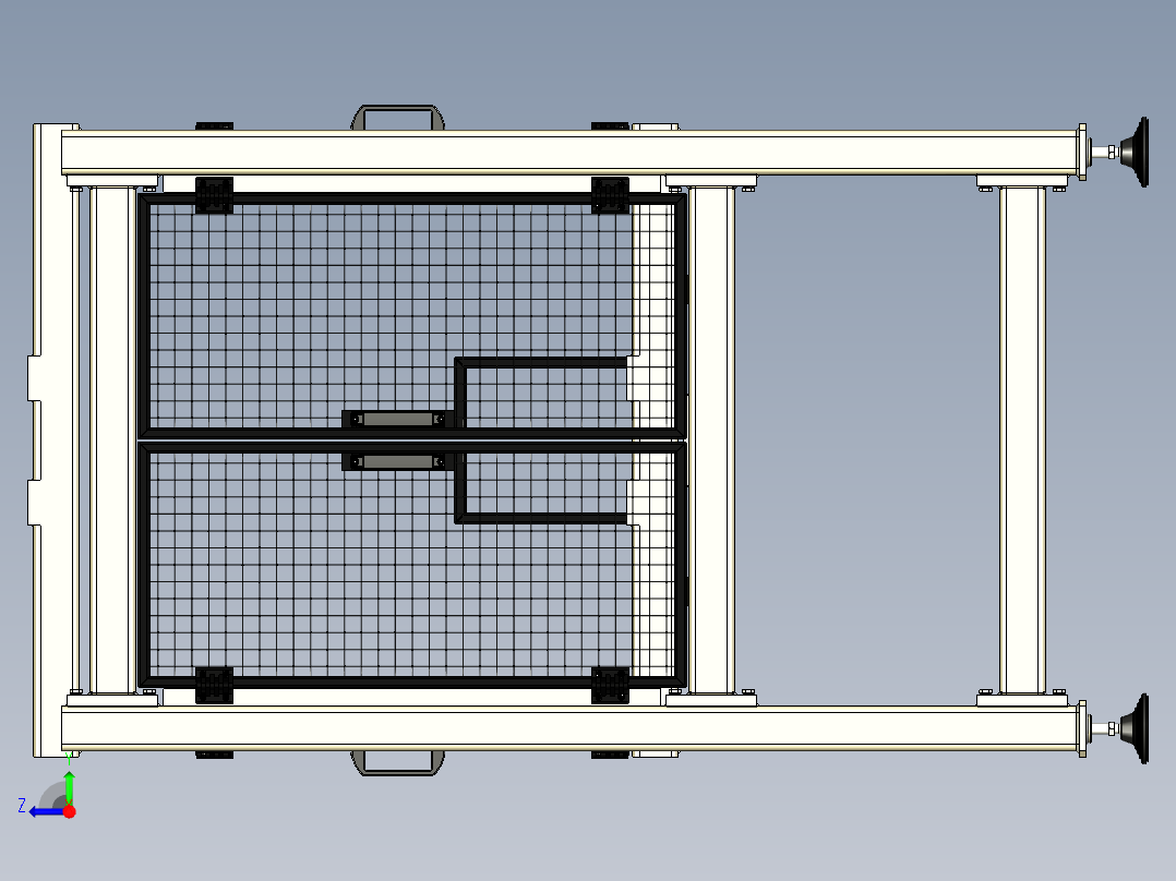 自动化装配工作站右视图