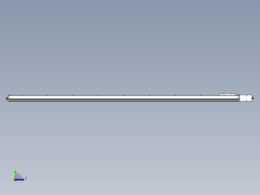 Toyo东佑达直线模组-ECB14-2400-L左视缩略图
