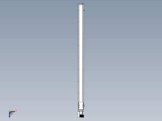 Toyo东佑达直线模组-ECB14-2400-L俯视缩略图