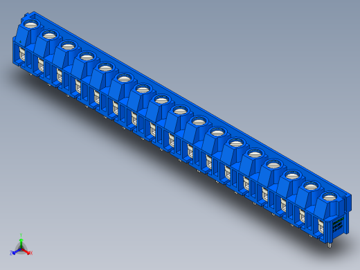 DEGSON DG365 系列 7.5mm 接线端子-DG365-7.5-17P-12-00AH