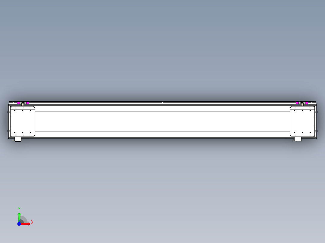 威洛博LC系列3d模型模组2LC22H1Y-S1600前视图