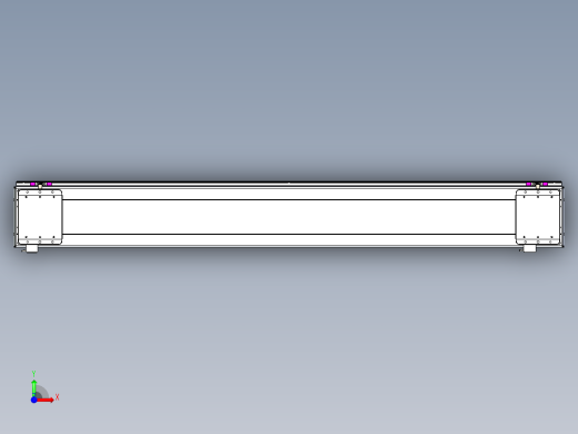 威洛博LC系列3d模型模组2LC22H1Y-S1600前视缩略图