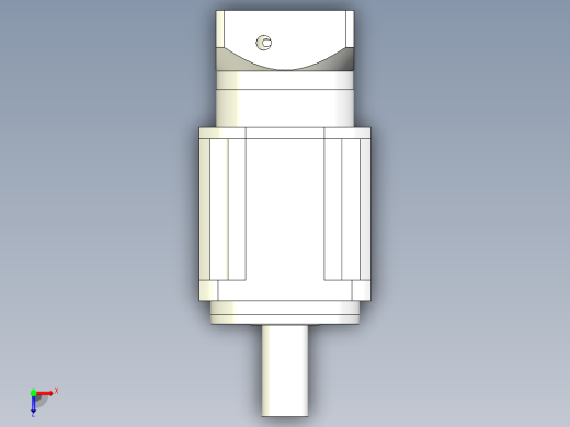 直齿PLX142-L3 19-110-145-M8.stp俯视缩略图